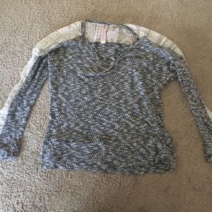 No Boundaries Lace Sweater